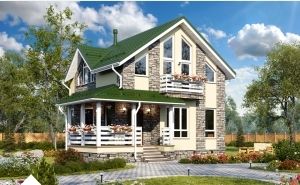 Cena od 5,3 miliona rubli. канадский домик под ключ цена