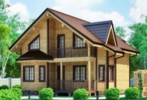 Cena od 4,9 miliona rubli. канадские деревянные дома